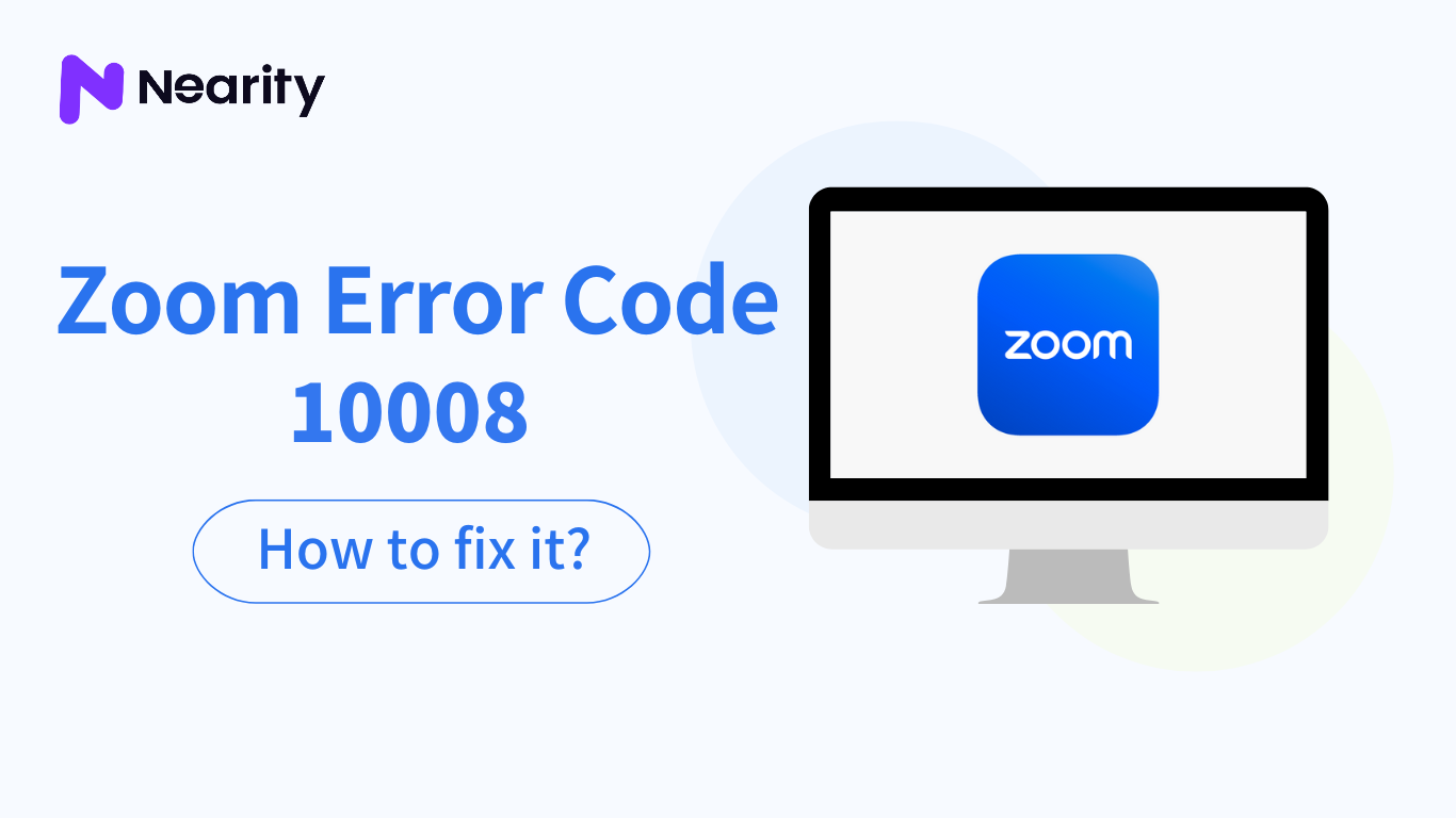 How to Fix Zoom Error Code 10008