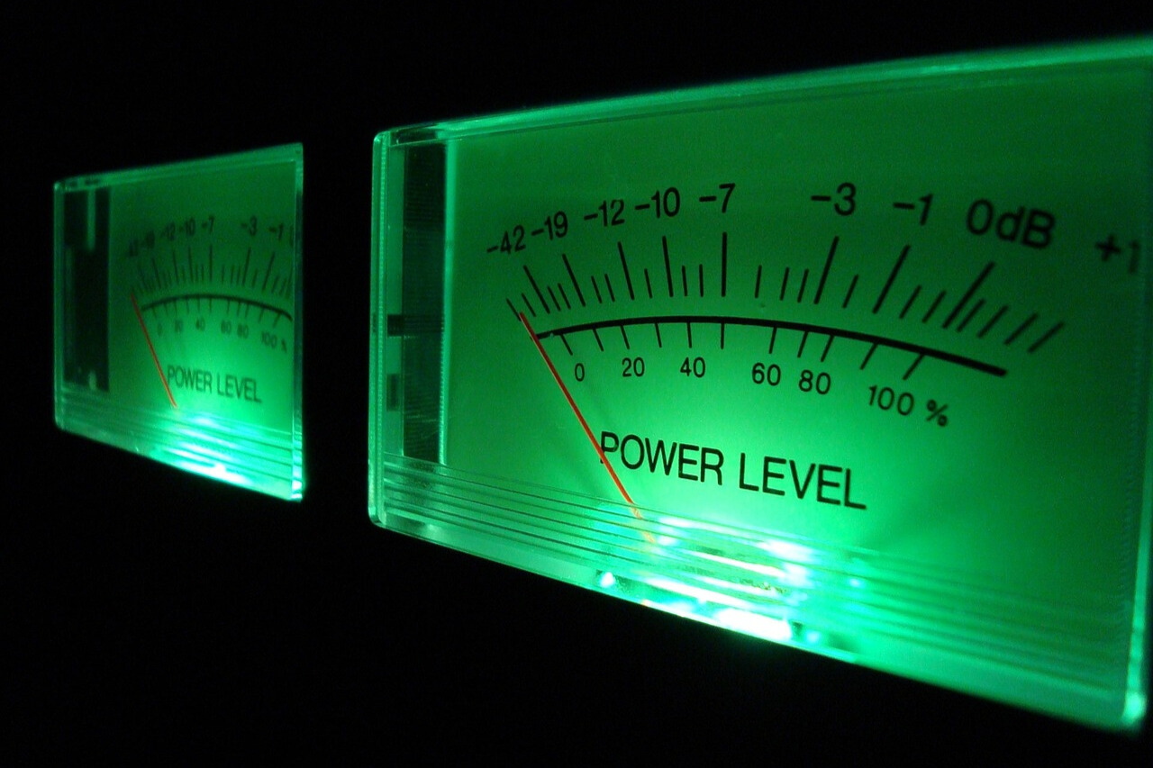 a decibel meter