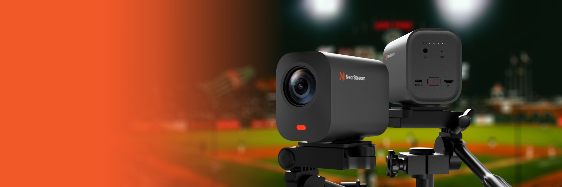 NearStream VM33 - All-In-One Wireless Streaming Camera